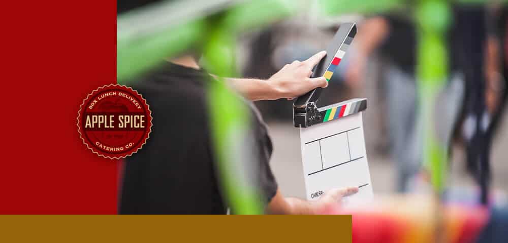 Apple Spice Film Set Catering behind the scenes of film set
